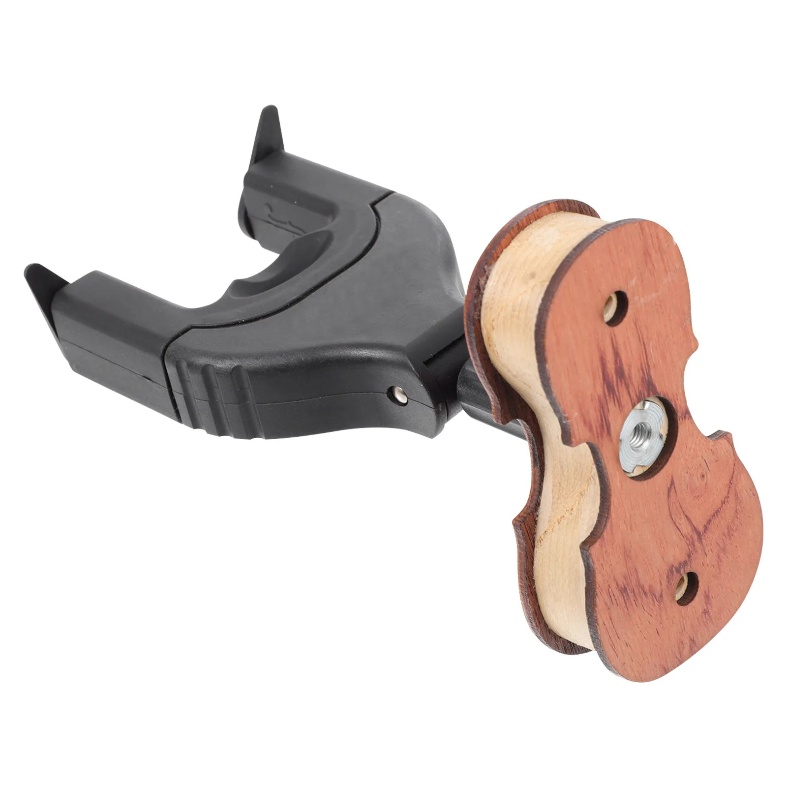 Hook Violin Shape Ukulele and Hanger Viola Automatic Lock Coat Mount Wall Hooks
