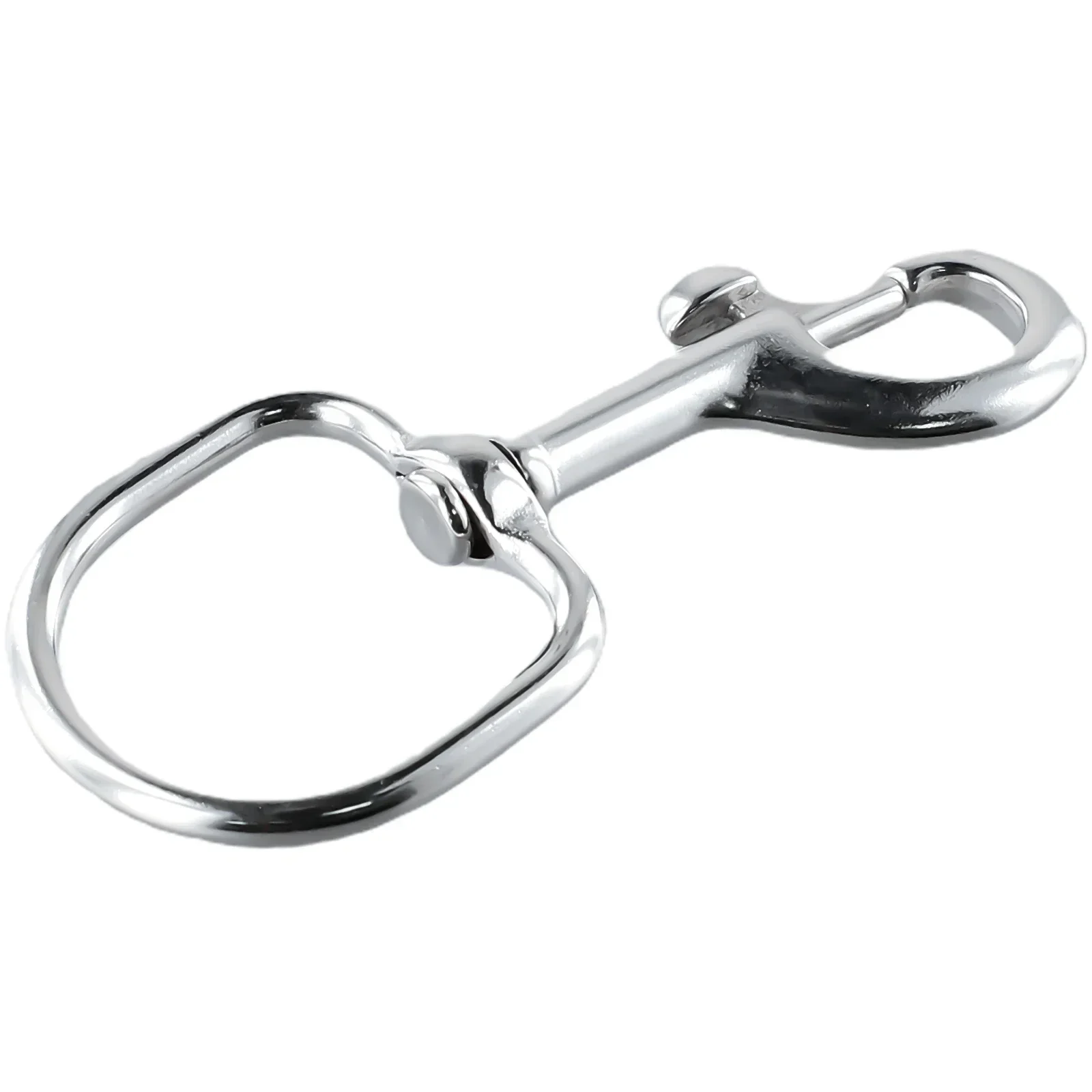 Stainless Steel Swivel Eye Bolt Snap Spring Hook For Scuba Diving Keyring Flag Clasps Hook Swivel Keyring Scuba Snap Durable