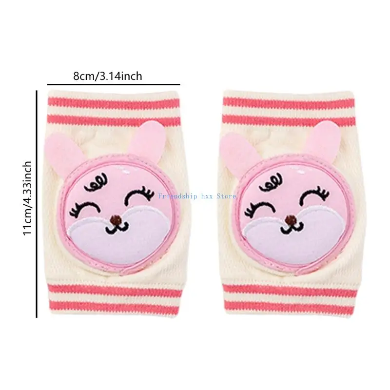 F1CB 1 Pair Infant Knee Protectors Leg Warmer Safety Kneepads for Toddler 0-3 Years