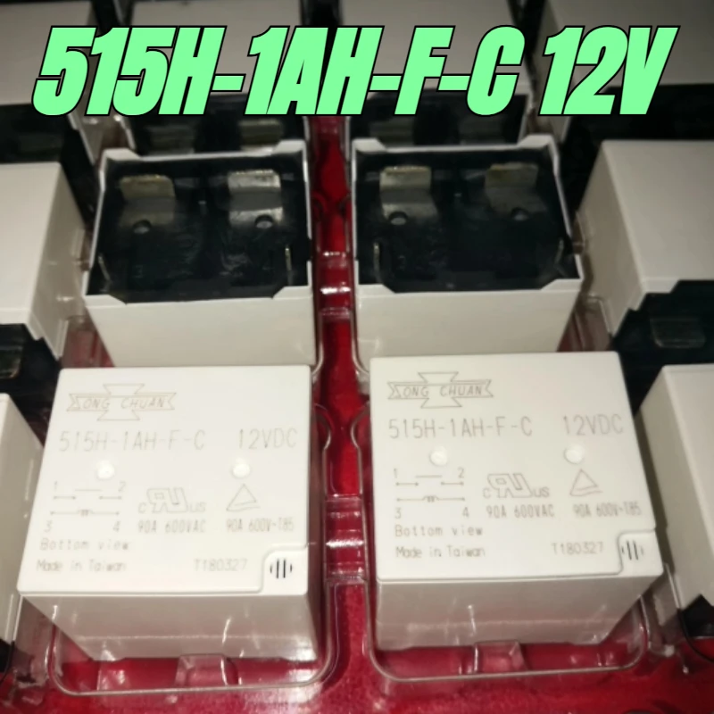 

（Brand New）1pcs/lot 100% original genuine relay:515H-1AH-F-C 12V 90A 4pins Photovoltaic energy storage relay