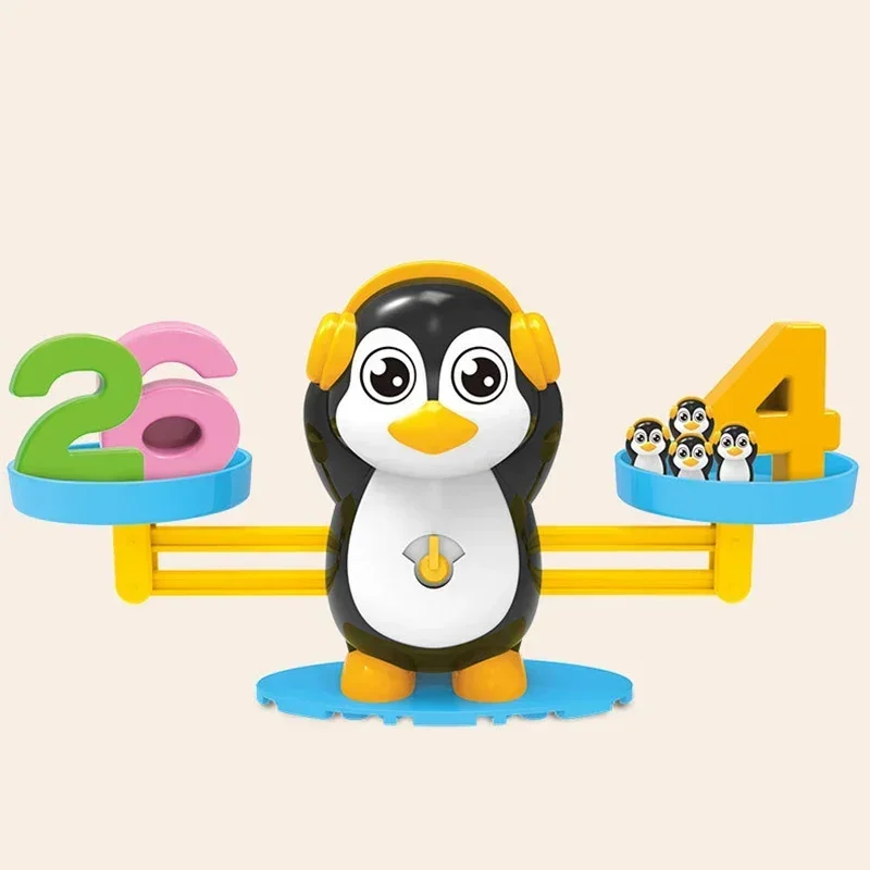 Montessori Math Toy Monkey Balance Baby Montessori Educational Games Number Toy Educational Learning Toys Teaching Material