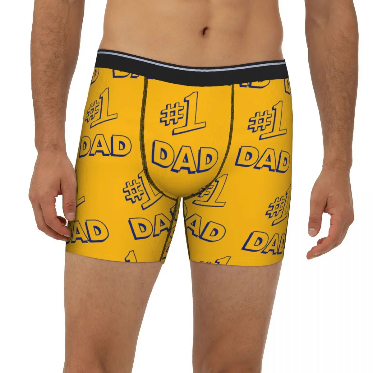 

Seinfeld # Длинные трусы-боксеры для папы 1, короткие мужские трусы, мягкое нижнее белье для мужчин, подарки бойфренду