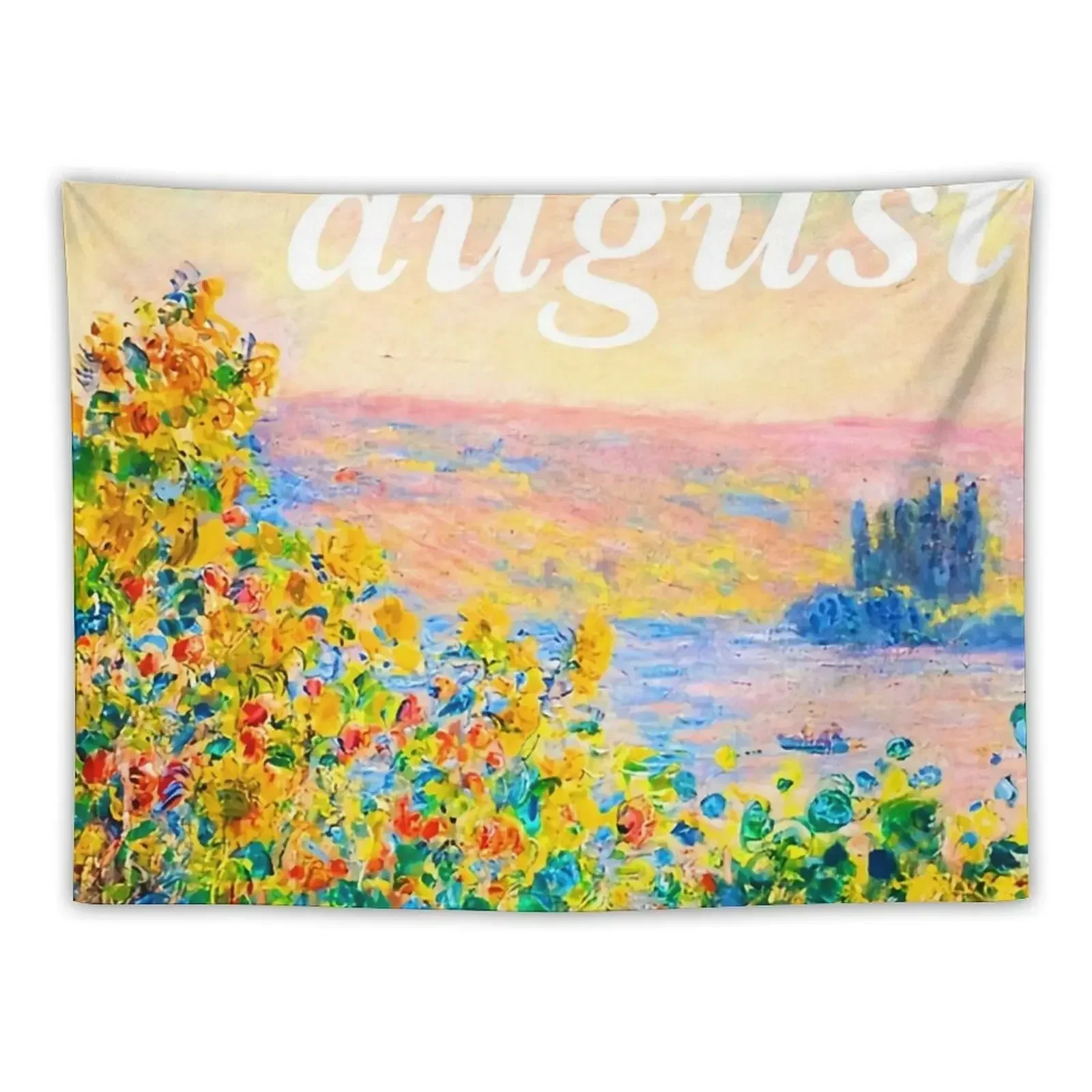 August Tayor Swift Monet Tapestry Aesthetic Room Decoration Decoration For Home Room Decoration Korean Style Tapestry