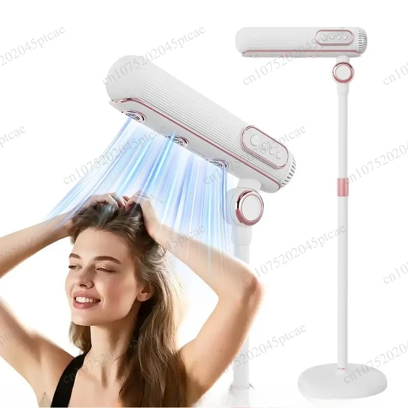 Professional Vertical Stand Hair Dryer Handsfree Floor Standing Stand Up Dryer High Speed Negative Ion