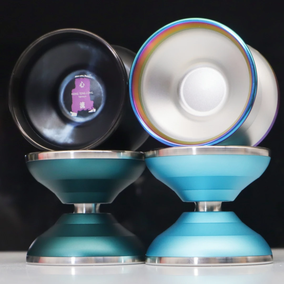 

ACEYO Триггер потока Hong Tenglong Signature Ball 7075SS Профессиональный спортивный супер большой и широкий йойо