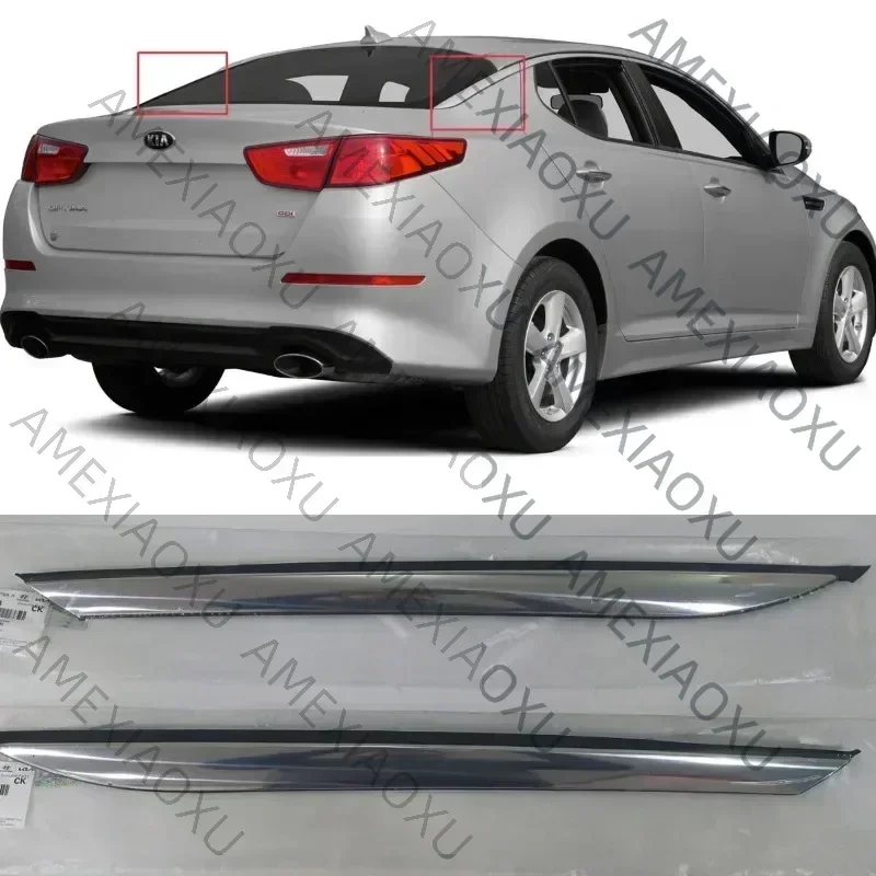 Genuine Chrome Molding Quarter Panel Trim Rear Side Right Left For Optima 2011-2015 OEM 878502T000 878602T000