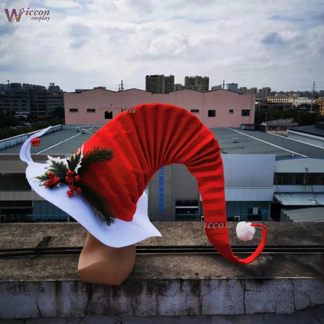 Moe/ جديد عيد الميلاد قزم قبعة الزهور الاصطناعية الديكور عيد الميلاد محدودة الديكور هدية المنزل الكبار الاطفال تأثيري ملحقات عيد الميلاد