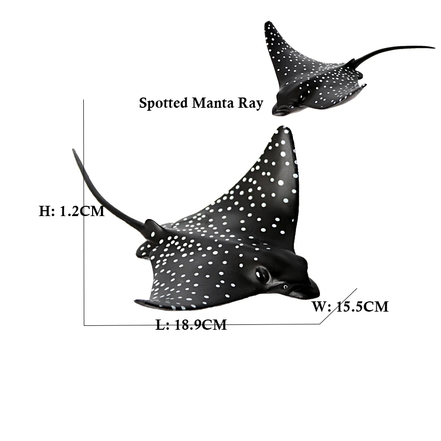 Stingray-プラスチック製の置物,海洋動物の置物,アニメの置物,子供のおもちゃ, 誕生日飾り、不思議なおもちゃ、トイ・ストーリー、どうぶつの森、高品質なぬいぐるみ、アナログミニチュア