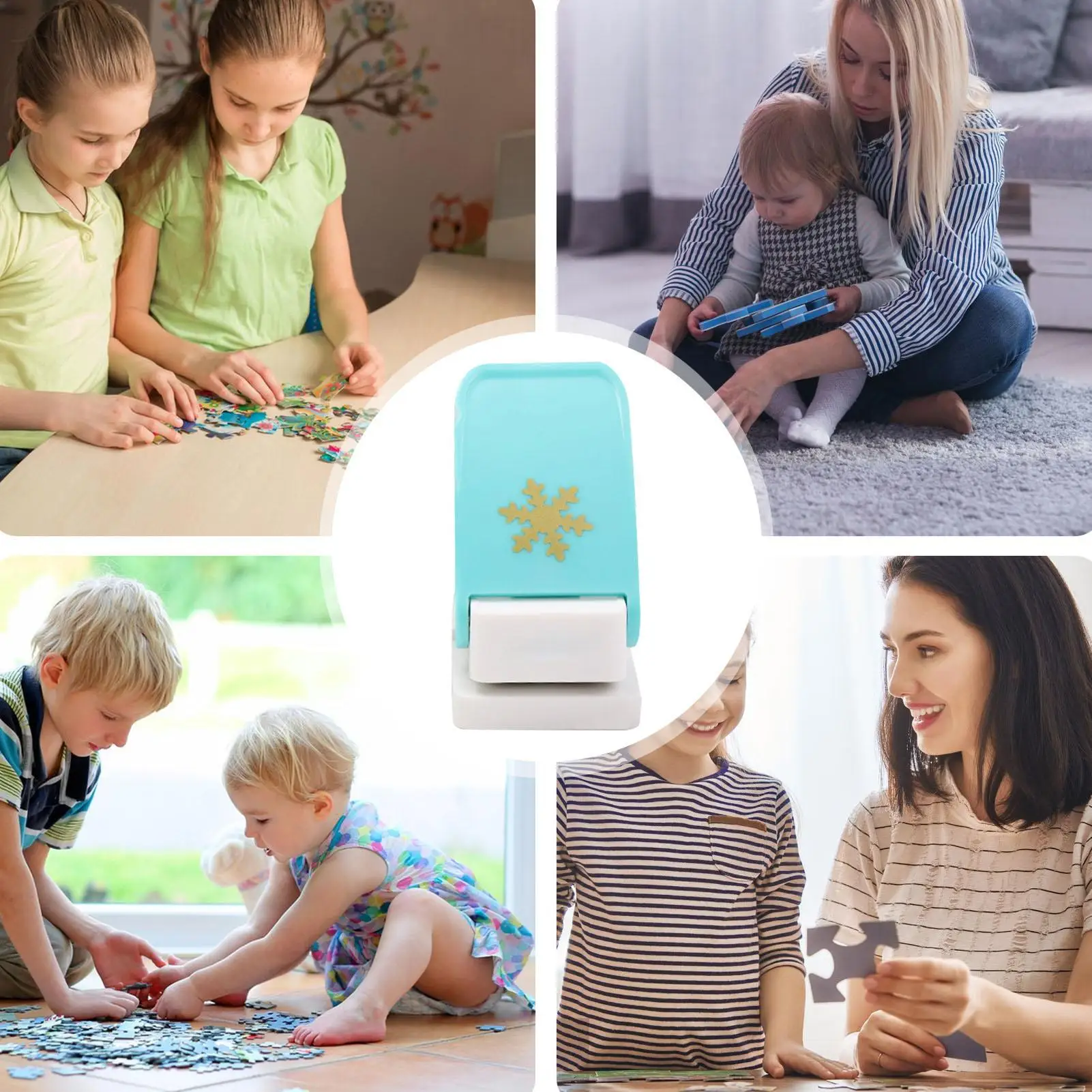 Scrapbooking Punches Handmade Snowflake Punch Pattern Cutting Tools For Christmas Thanksgiving Halloween Valentines Birthday