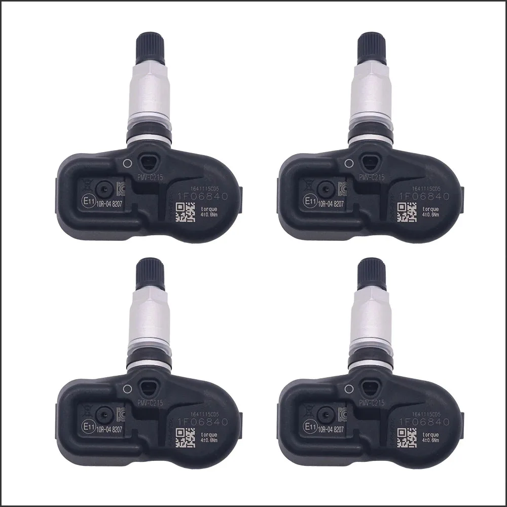 1/4Pcs Tire Pressure Monitoring Sensor 42607-48020 433MHz For Toyota Land Cruiser RAV4 Prado C-HR Camry PMV-C215