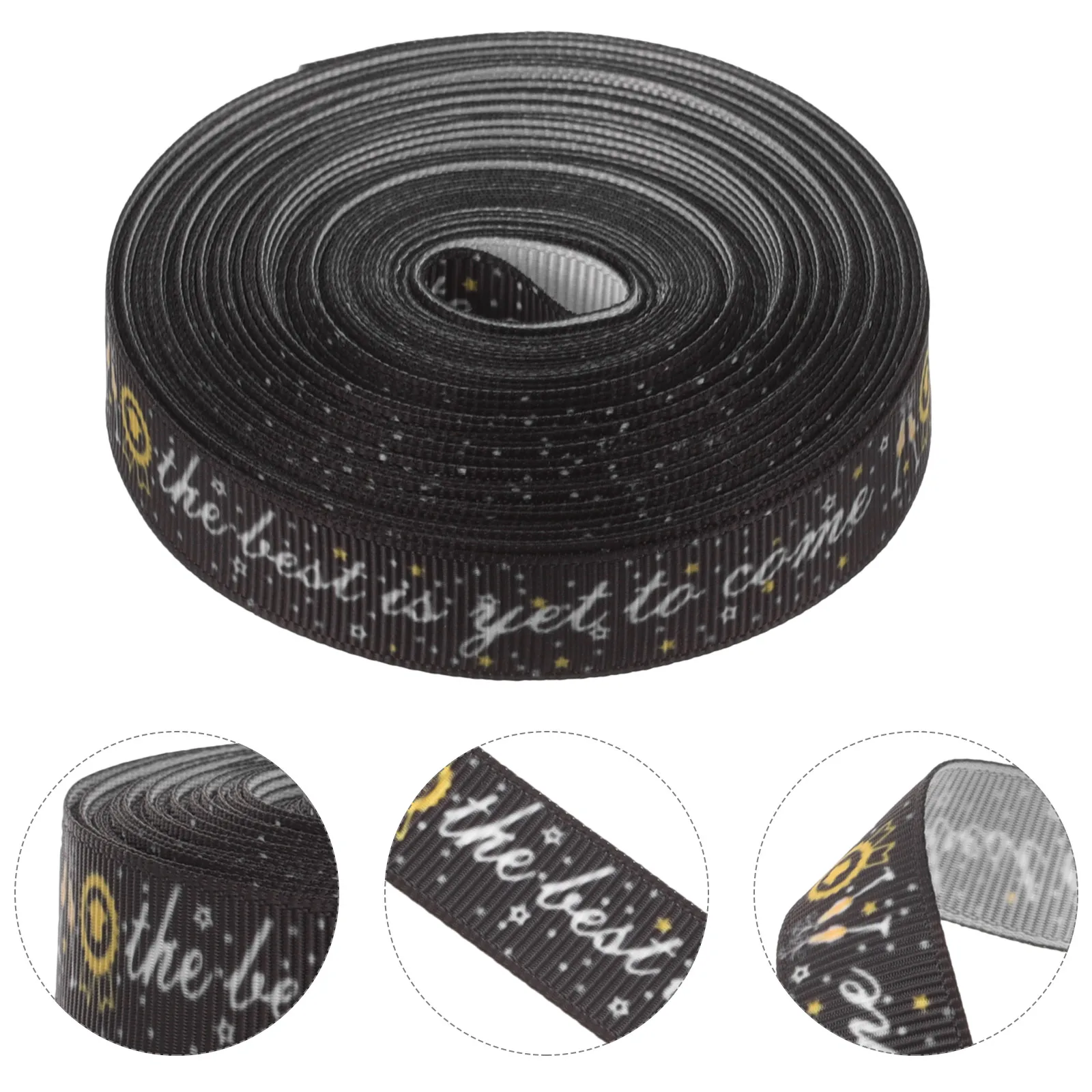 

1 Roll Decorative For Diy Crafts Gift Wrapping Resistant Festival Packaging Ribbon Party Decor Bow Making Graduation