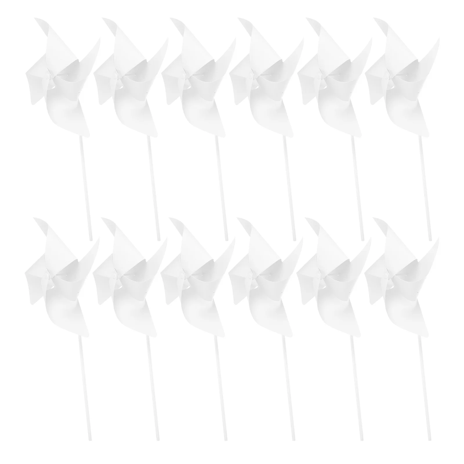 

24pcs Coloring Windmills For Kids Blank Diy Painting Paper Windmill Educational Children Drawing Pinwheels Outdoor