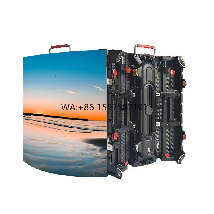 

Настраиваемый бестселлер P4,81 мм, наружный водонепроницаемый гибкий светодиодный экран, аренда в помещении для аренды цифровых вывесок