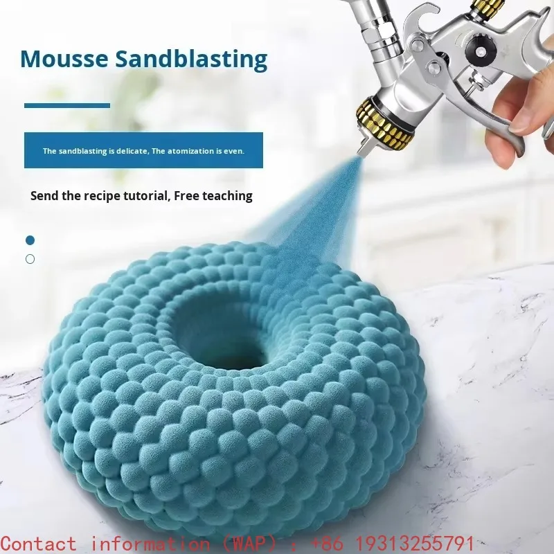 【Best-selling】0.8 1mm Lightweight Fine Mist Chocolate Spray Cake Sandblasting Pastry Mousse Baking Coloring Pastry Paint