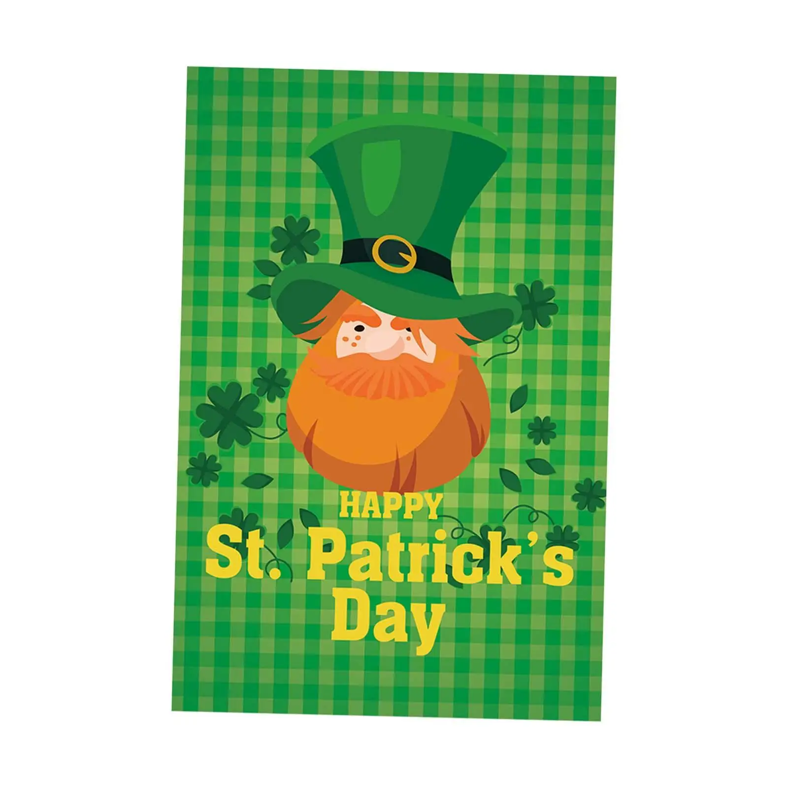 St Day Garden Flag Yard Flag Double Sided Festive Polyester Banner Suitable for Home Porch Lawn Holiday Decoration