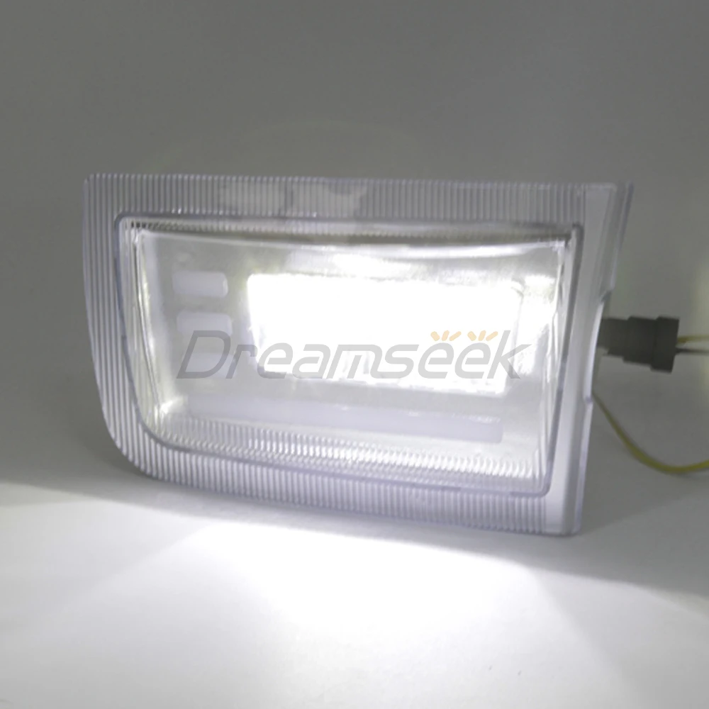 LED DRL for Toyota Land Cruiser Prado J90 LC90 1996-2002 Car Daytime Running Light Fog Lamp Turn Signal Daylight Driving Blinker