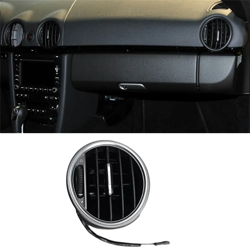 

Car Dashboard Air Outlet Assembly Air Outlet Panel Grille 98755213106 For Porsche 987 Boxster Cayman 2008-2012-A08Q