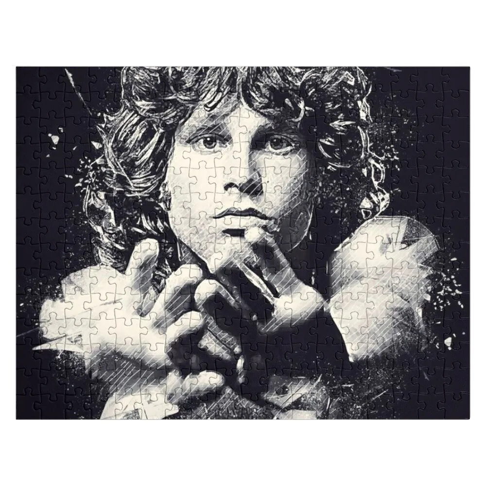 

Jim Morrison Jigsaw Puzzle Photo Personalized Gifts Personalize Anime Christmas Gifts Puzzle