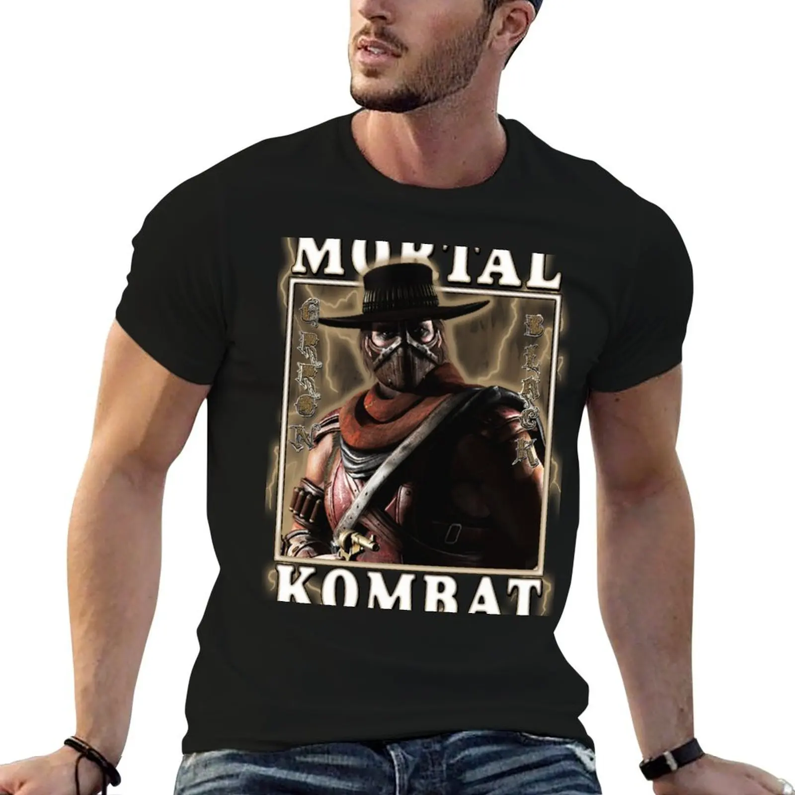

Mortal Kombat – Erron Black T-Shirt t shirts for man cotton funny man t shirts cotton T-Shirt