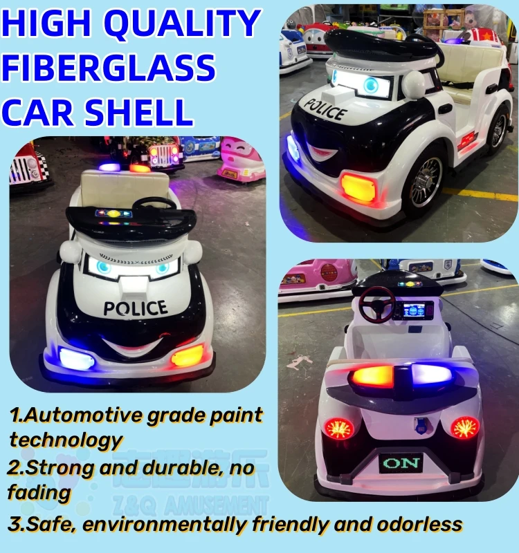 Factory Direct Sale Indoor And Outdoor Commercial Children Amusement Park Rides Battery Bumper Car Kids Electric Playground Cars