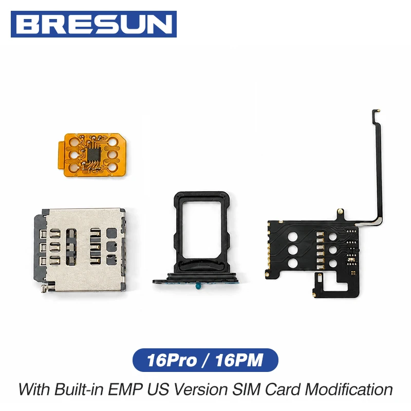 Für die 14/15/16/17 17pro-Serie: Dual-SIM-Flexkabel-Modifikation für US-Modelle, interne SIM-Kartenhalter-Umbau, Ersatz der eSIM – Detail 2