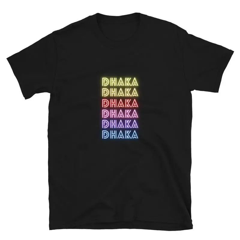 

Dhaka City Bright Graphic Design T-Shirt
