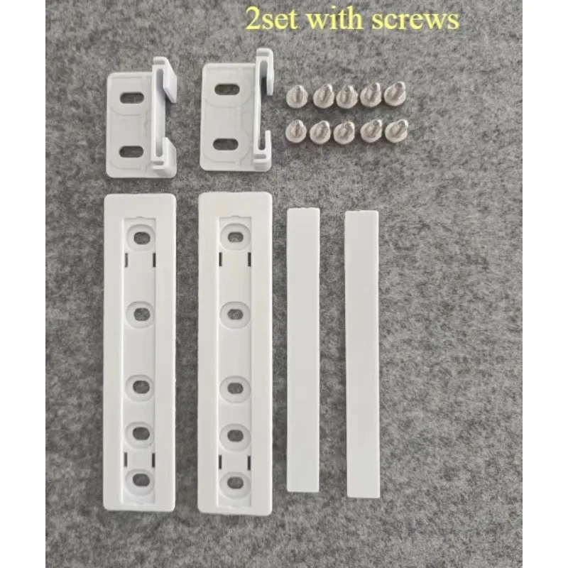 Refrigerator Drawer Slide Rail Integrated Fridge & Freezer Door Mounting Bracket Fixing Slide Kit Door Connecting Parts