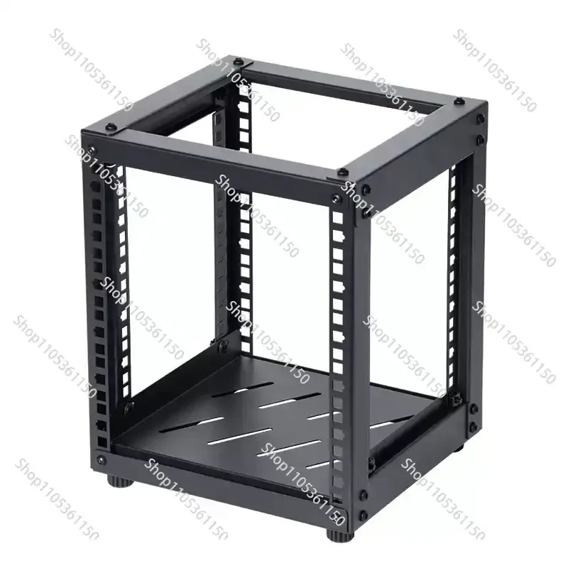 open-10-inch-desktop-cabinet-natural-unprocessed-nas-router-storage-cabinet-for-network-switch-network-device