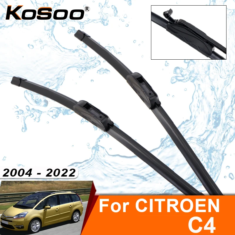 Щетка стеклоочистителя для CITROEN C4 Coupe Hatch B7 Grand Picasso 1 2004-2022, резиновая насадка для лобового стекла, аксессуар для переднего стеклоочистителя