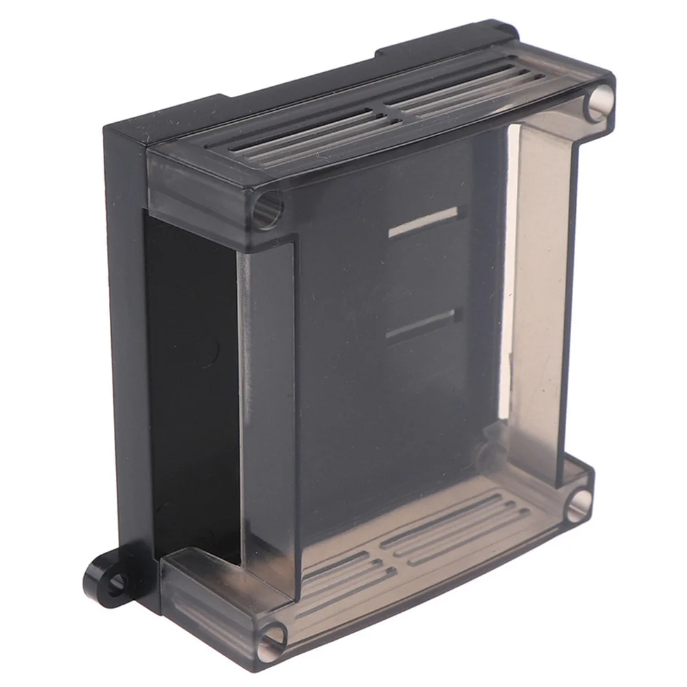 Plastic Enclosure DIN Rail Enclosure Circuit Board Protection For PLC Equipment Robust Engineering Plastic Cover