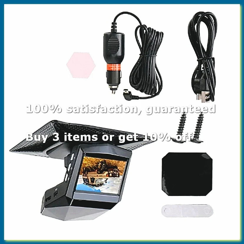 ●Car Dash Video Recorder Rear View Monitor DashCam 2Inch Screen 1080P Wide Angle(A)-ABFB