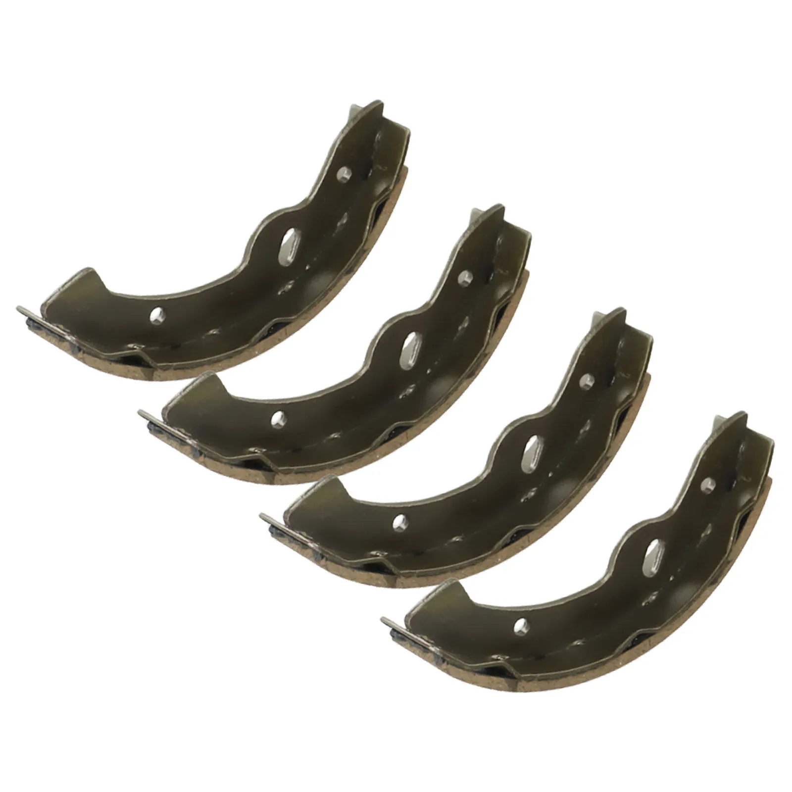 Reliable Replacement Brake Shoes for EZGO Golf Cart Designed for TXT/Medalist (1997 Up) Premium Steel Construction