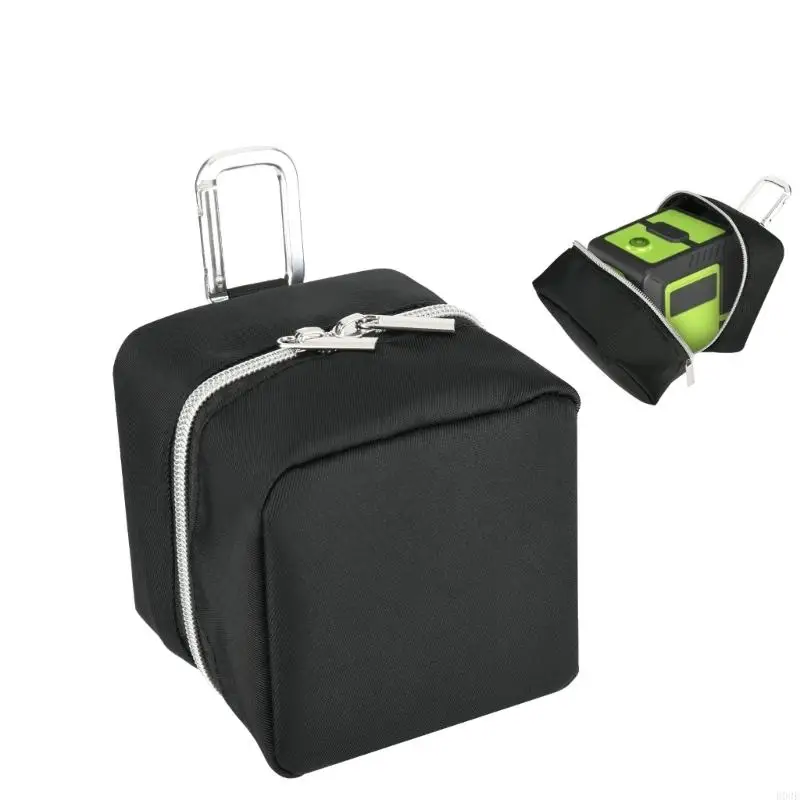 Professional Lasers Level Organizers Bag With Metal Carabiner Featuring Thickened 420D Fabric Cloth And Double Zippers B03E