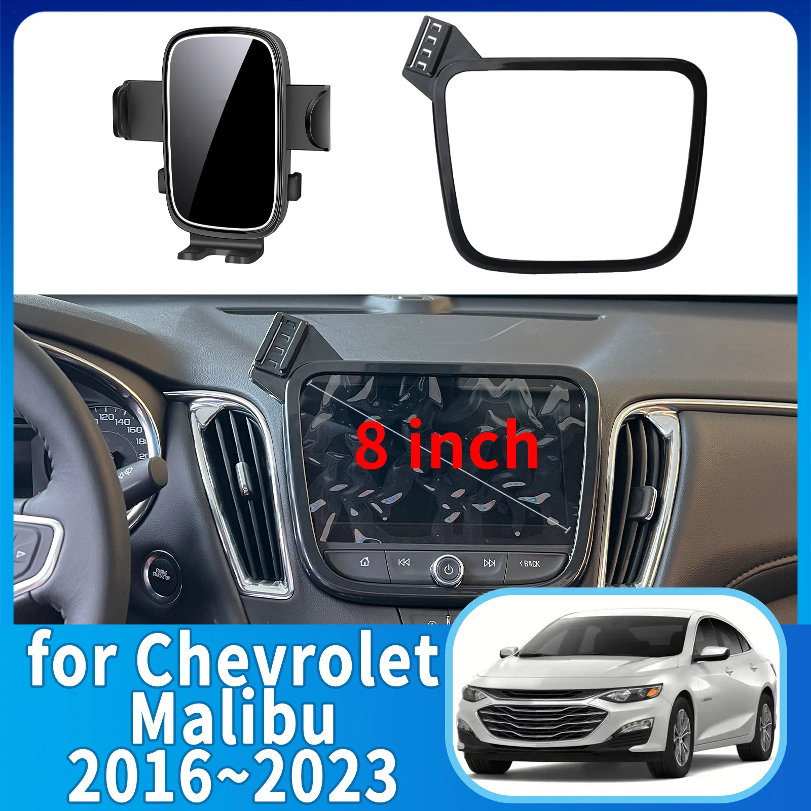 

fit for Chevrolet Malibu 2016 2017 2018-2023 Phone Holder, Dashboard Screen Mount Bracket Easy Installation​​ Car accessoires