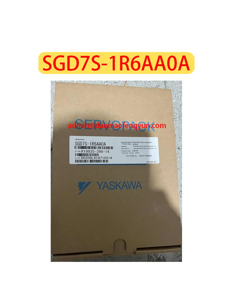 

SGD7S-1R6AA0A Brand new Servo Drive，Fast shipping