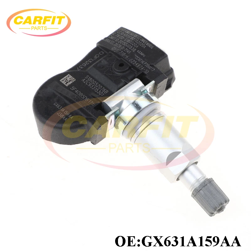 

New OEM GX631A159AA GX63-1A159-AA TPMS Tire Pressure Sensor 433MHz For Land Rover Discovery Sport LR4 Range Rover Evoque Sport