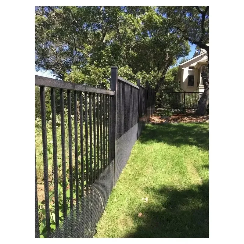 Residential Wrought Iron Fence Family Safe Wrought Iron Fence for House