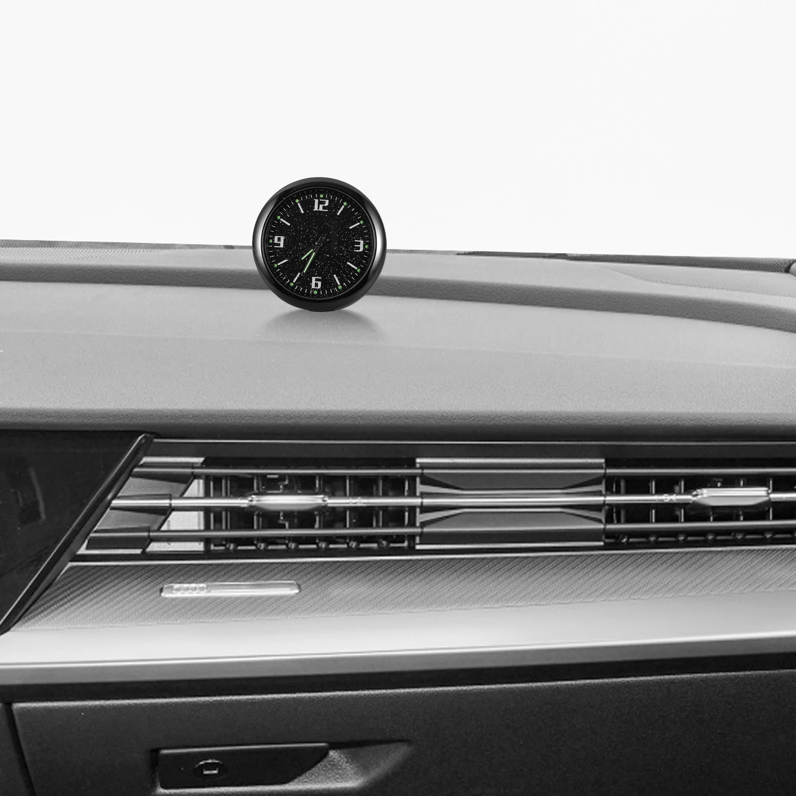 

Automotive Alloy Mini Round Dashboard Tiny Car Clocks For Dash Automotive Car Clock Decorative Vehicle Timepiece