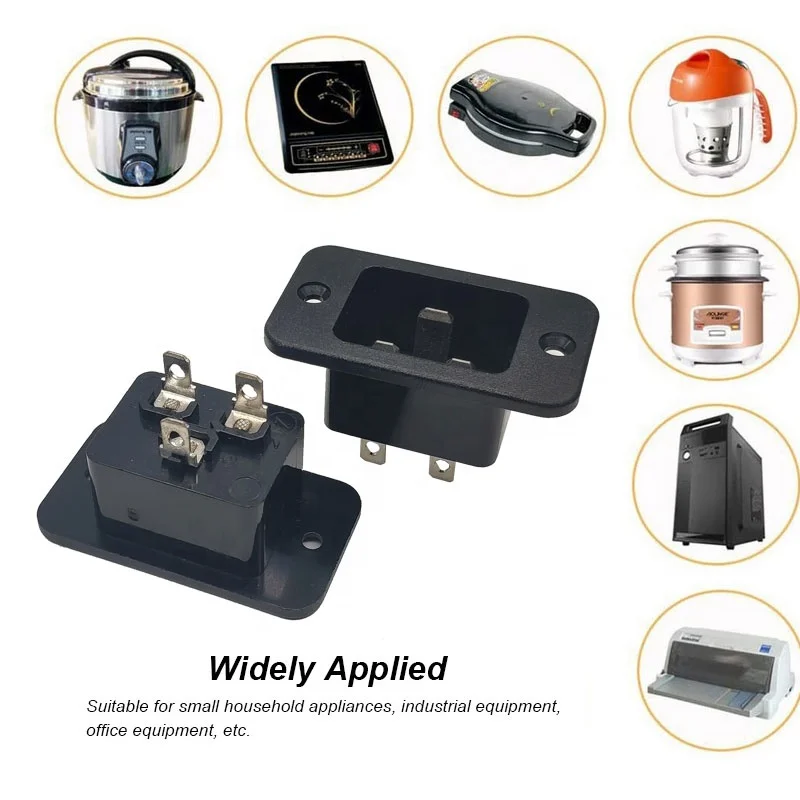 16A C20 plug 3PIN Screw Inlet Power Socket