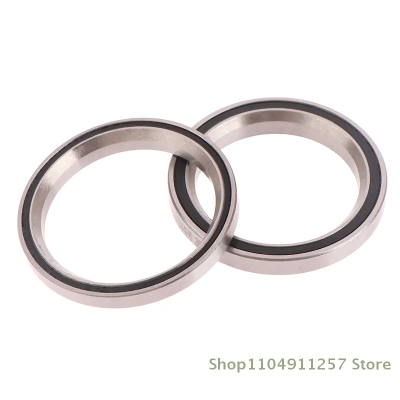 AC3544 AC3344 Bantalan Headset Sepeda 35*44*5.5 33*44*6 MM 36/45 Derajat Baja Krom Meruncing Atas Bawah ACB Is44 Set Bantalan