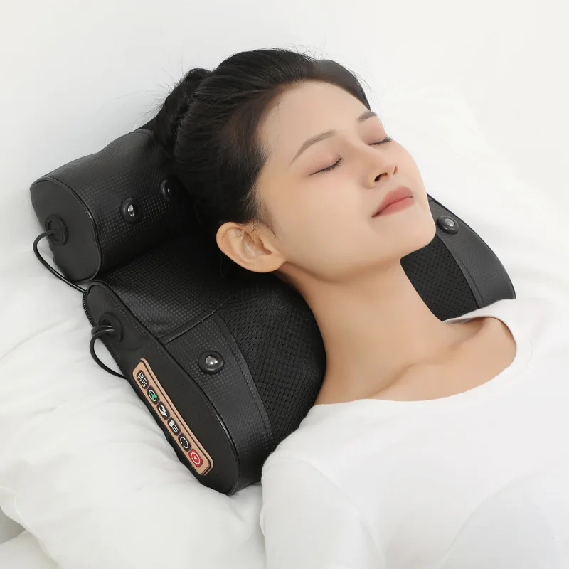 ไฟฟ้าหมอนนวดคอปากมดลูกสุขภาพนวดนวดผ่อนคลายหมอนนวดหมอนนวดมัลติฟังก์ชั่อุปกรณ์