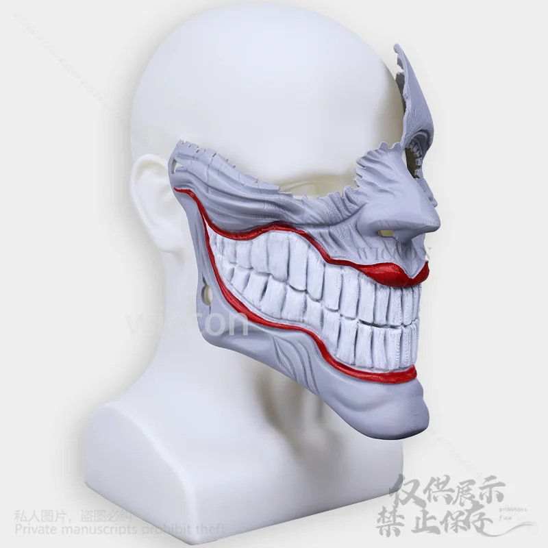 Anime Dandadan 3D Mask Hard Plastic Props Customized For Halloween Christmas Party Gifts Woman Girls Cosplay Aira Shiratori