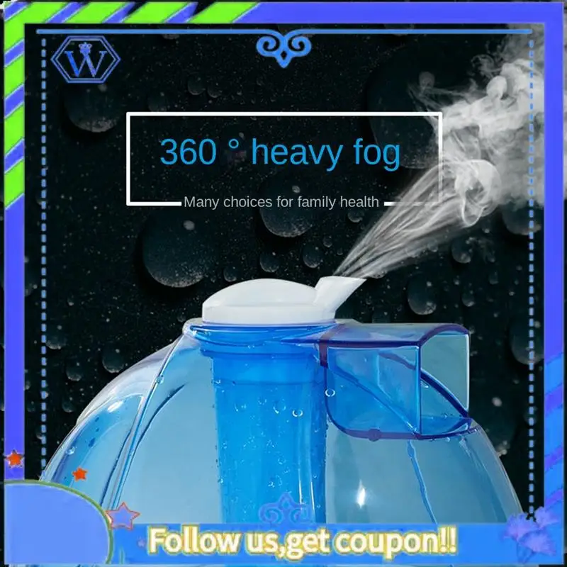 

Easy To Use Cool Mist Air Humidifier 2.5L Quiet Ultrasonic Humidifiers For Bedroom & Large Room-Adjustable-360° Rotation
