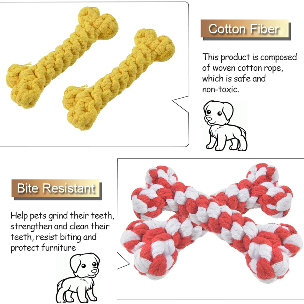 1 шт., игрушка для собак в форме кости
