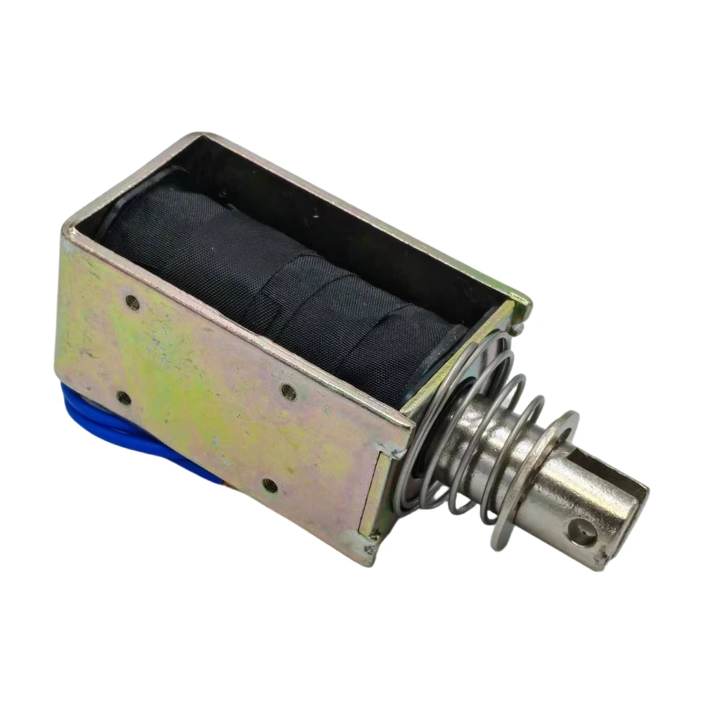 JF-1564B DC12V 24V  500mA 10mm Stroke 55N Push Type Open Frame Solenoid Electromagnet