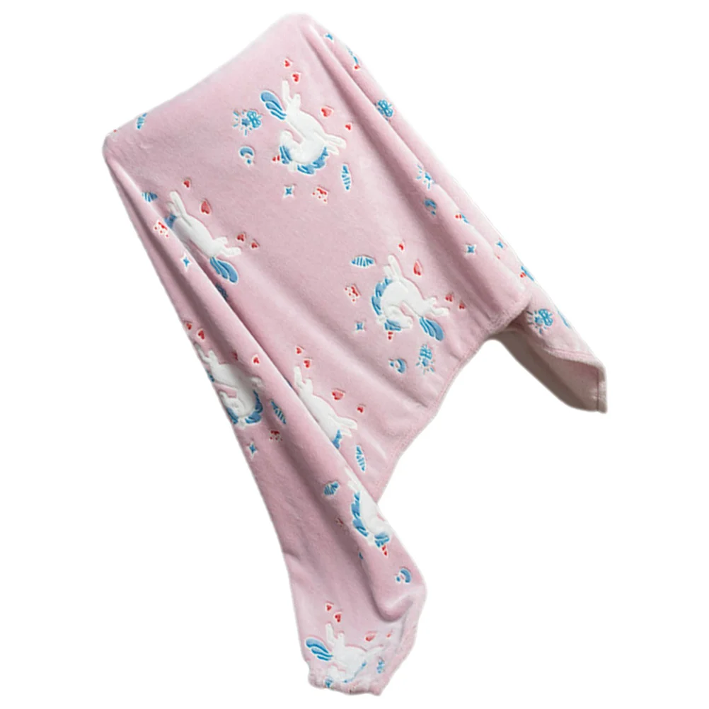 Kocyk dla niemowląt z miękkiego flanelu, idealny rozmiar do przedszkola, domu, podróży, ciepły kocyk dla malucha.