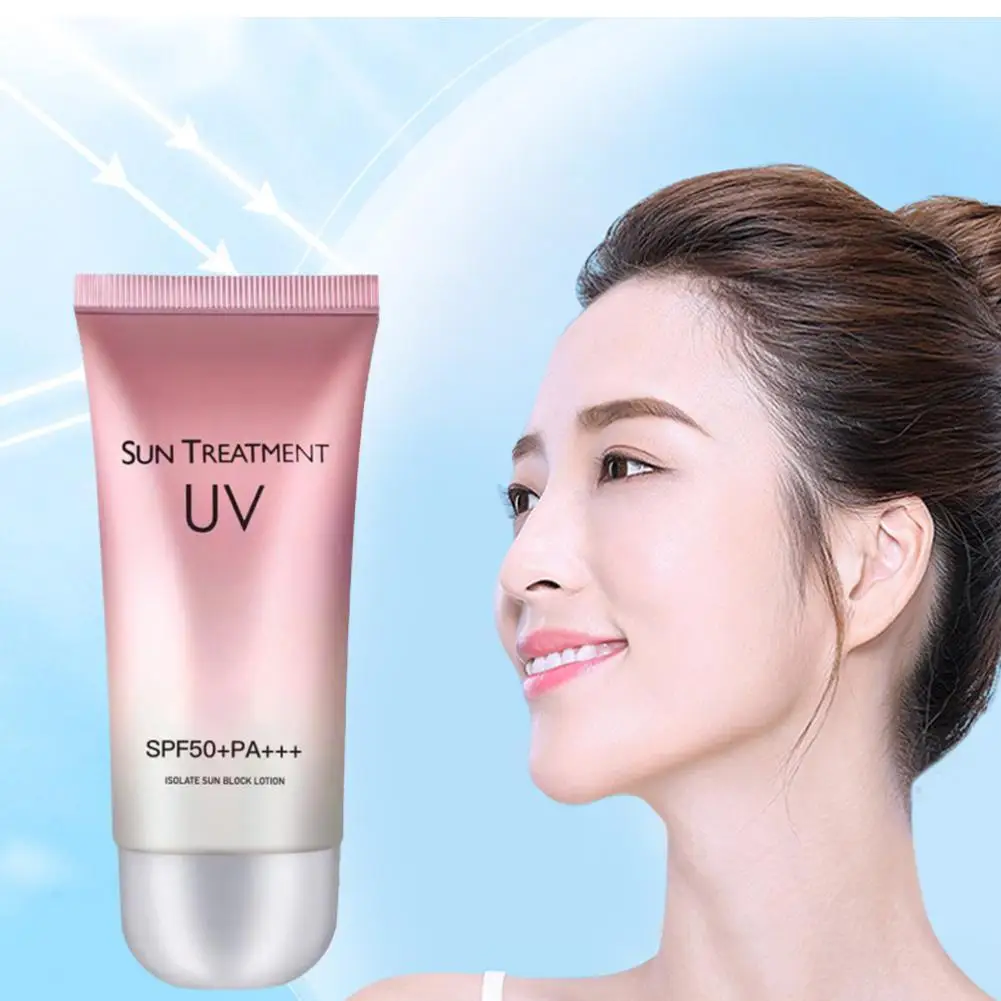 Crème solaire visage corps crème solaire haute Protection contrôle de l'huile hydrater crème solaire SPF 50 + crème d'isolation UV visage corps soins de la peau