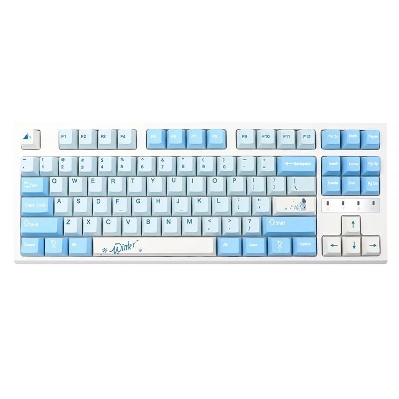 

136 пользовательских зимних снежных клавишных клавиш Черри подходит для Cherry Mxswitch для k