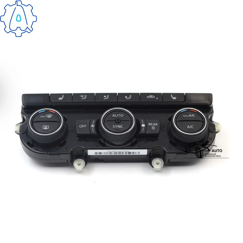 561 907 044 AK For VW Passat B7 CC Automatic Air Conditioning Panel with Seat Heating 561 907 044 AK 561907044AK