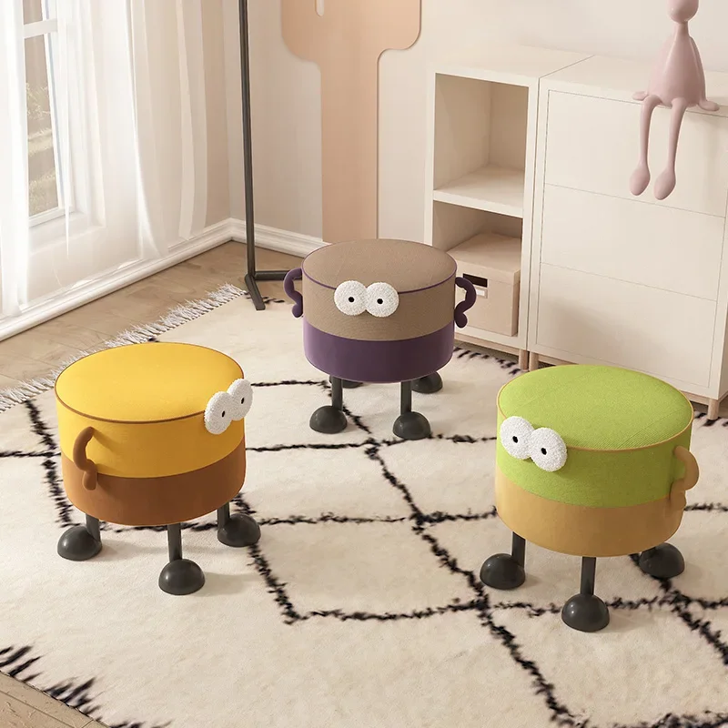 simple modern creative cartoon living room stool